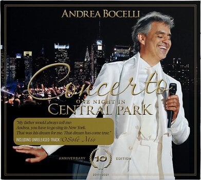Hudobné CD Andrea Bocelli - Concerto: One Night in Central Park (Anniversary Edition) (CD) - 1