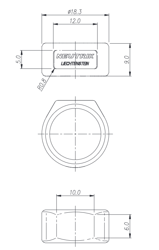 Аксесуар для роз'єму Neutrik PCR-2 Аксесуар для роз'єму