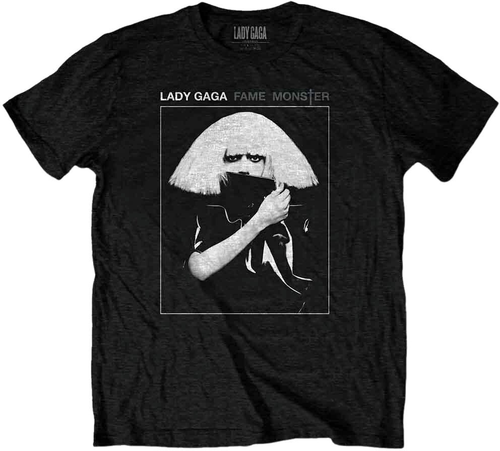 Lady Gaga Tričko Fame Black M