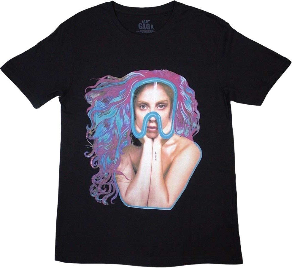 T-shirt Lady Gaga Artpop Goggles Black XL T-shirt