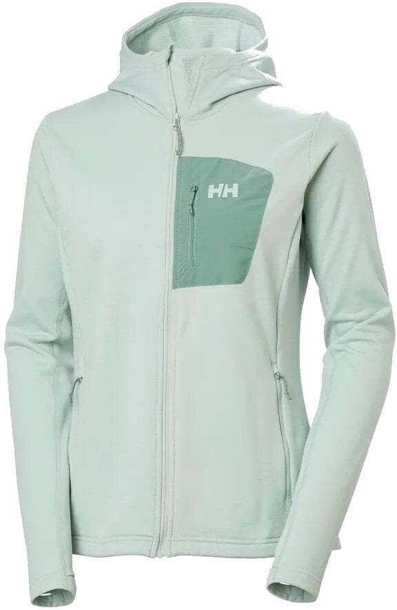 Veste Helly Hansen Women's Versalite Hooded Fleece Veste Green Mist M