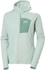 Jacket Helly Hansen Women's Versalite Hooded Fleece Jacket Green Mist M