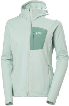 Veste Helly Hansen Women's Versalite Hooded Fleece Veste Green Mist M - 1