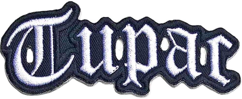 2Pac Cut-Out Logo Nažehlovačka