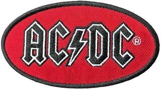 Кръпка / значка AC/DC Oval Logo Iron-On пластир