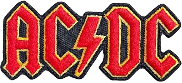Obliž / Značka AC/DC Cut Out 3D Logo Iron-On Patch - 1
