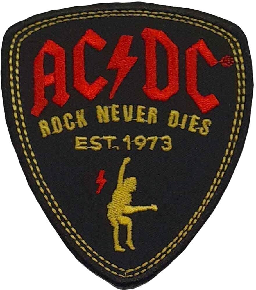Patch / Jelvény AC/DC Plectrum Vasalható tapasz