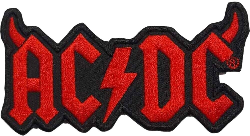 Naszywka / Odznaka AC/DC Horns Naszywka do prasowania