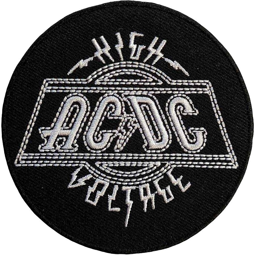 Нашивка / Значок AC/DC High Voltage Iron-On Patch