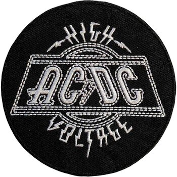 Нашивка / Значок AC/DC High Voltage Iron-On Patch - 1