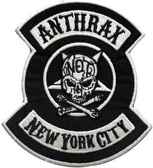 Кръпка / значка Anthrax NYC Iron-On пластир