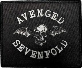 Кръпка / значка Avenged Sevenfold Deathbat Crest Кръпка за пришиване