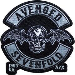 Кръпка / значка Avenged Sevenfold Deathbat Crest Cut-Out Iron-On пластир