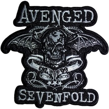Naszywka / Odznaka Avenged Sevenfold Deathbat Banner Cut-Out Naszywka do prasowania - 1
