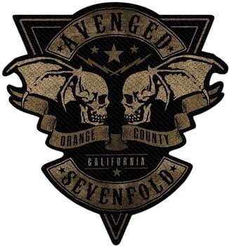Obliž / Značka Avenged Sevenfold Orange County Cut-Out Našitek za šivanje - 1