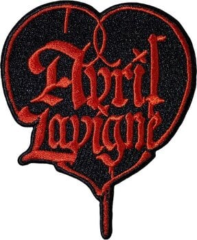 Patch / Badge Avril Lavigne Heart Patch thermocollant - 1