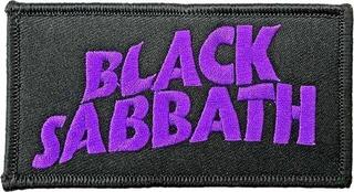 Naszywka / Odznaka Black Sabbath Wavy Logo Naszywka do prasowania