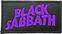 Patch / Badge Black Sabbath Wavy Logo Iron-On Patch