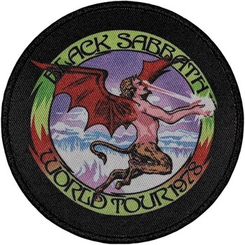 Patch / Badge Black Sabbath World Tour 1978 Sy-på patch - 1