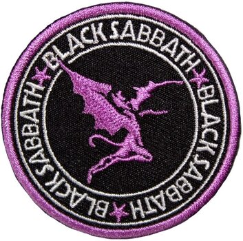 Patch / Badge Black Sabbath Daemon Circle Iron-On Patch - 1
