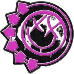 Patch / Badge Blink-182 Pink Neon Six Arrows Smile Iron-On Patch