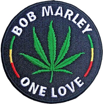 Patch / Badge Bob Marley Leaf Iron-On Patch - 1
