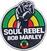 Patch / Badge Bob Marley Soul Rebel Iron-On Patch