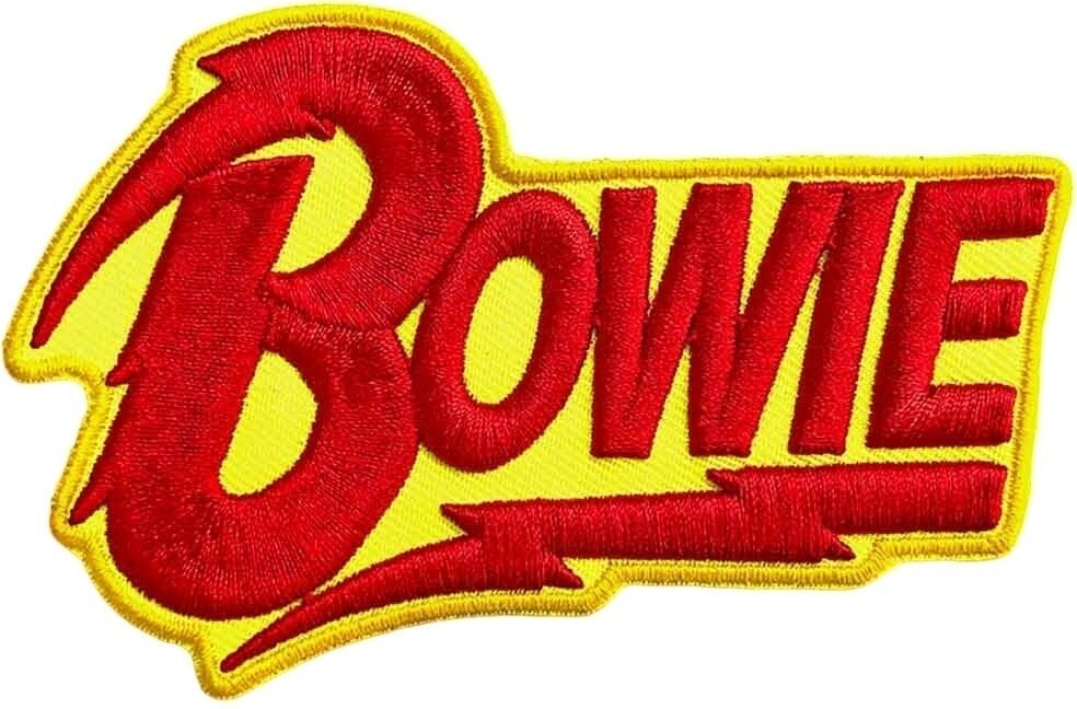 Aufnäher / Abzeichen David Bowie Diamond Dogs 3D Logo Aufbügler