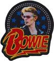 David Bowie Smoking Woven Logo Ирон-Он Патцх