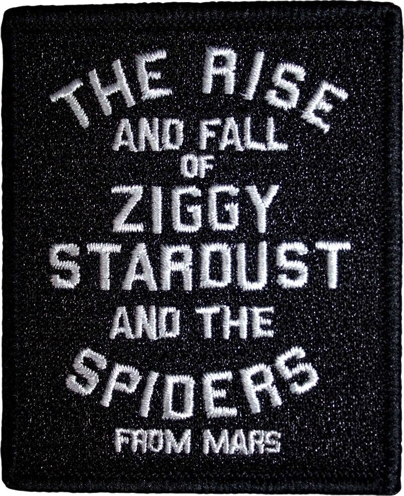 Naszywka / Odznaka David Bowie The Rise And Fall Naszywka do prasowania