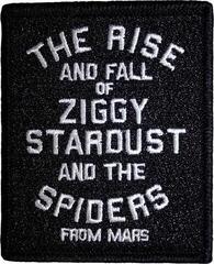 Кръпка / значка David Bowie The Rise And Fall Iron-On пластир