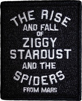 Naszywka / Odznaka David Bowie The Rise And Fall Naszywka do prasowania - 1