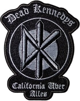 Nášivka / Odznak Dead Kennedys California Uber Alles B&W Nažehlovačka - 1