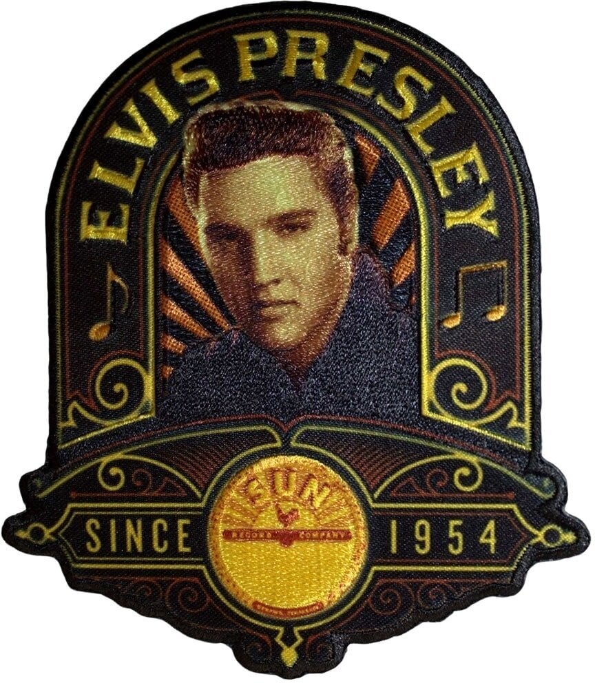 Oznaka / značka Elvis Presley Elvis Studio Portrait Iron-On flaster