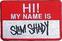Patch / Badge Eminem Slim Shady Name Badge Iron-On Patch