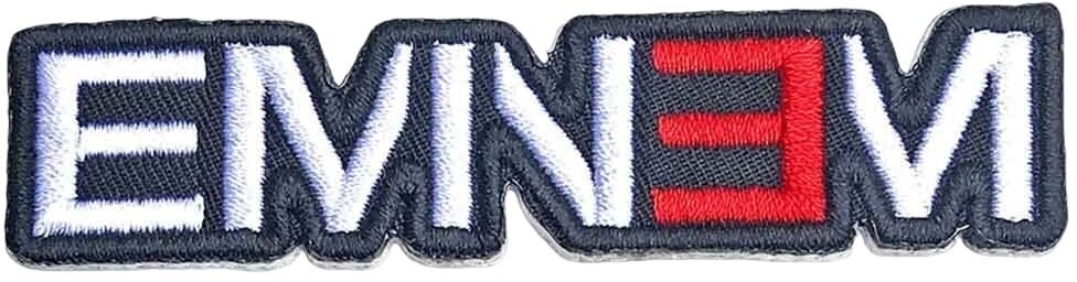 Eminem Cut-Out Logo Nažehlovačka