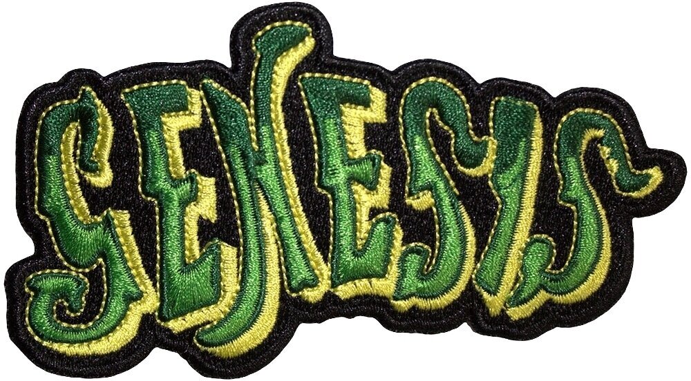Genesis Classic Logo Cut-Out Nažehlovačka Green