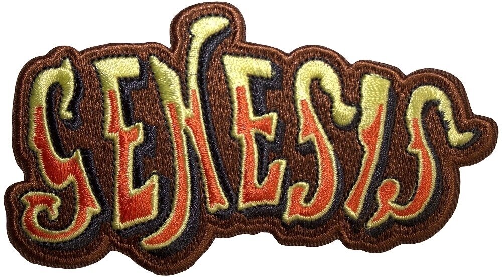 Genesis Classic Logo Cut-Out Nažehlovačka Orange