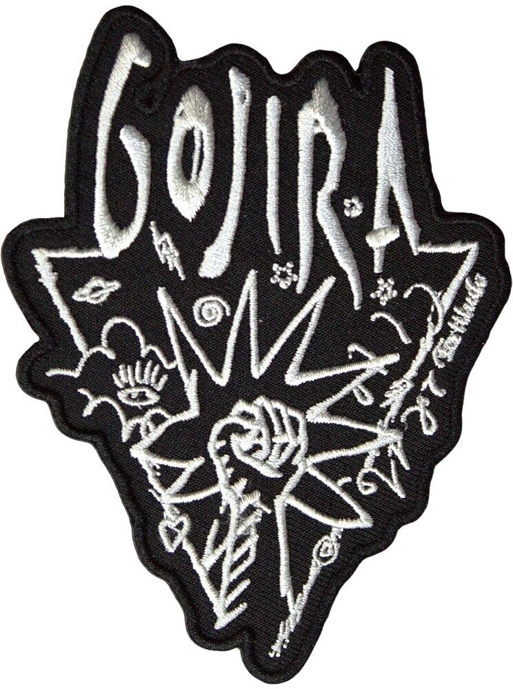 Patch / Badge Gojira Power Glove Iron-On Patch