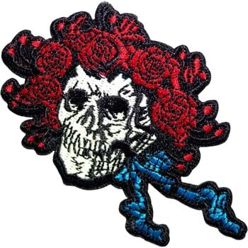 Aufnäher / Abzeichen Grateful Dead Bertha Skull Small Aufbügler - 1