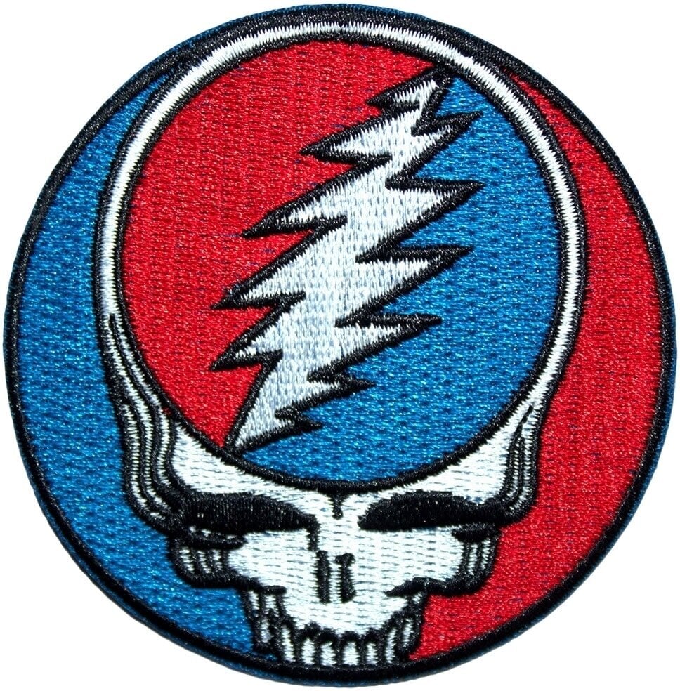 Naszywka / Odznaka Grateful Dead Steal Your Face Classic Naszywka do prasowania