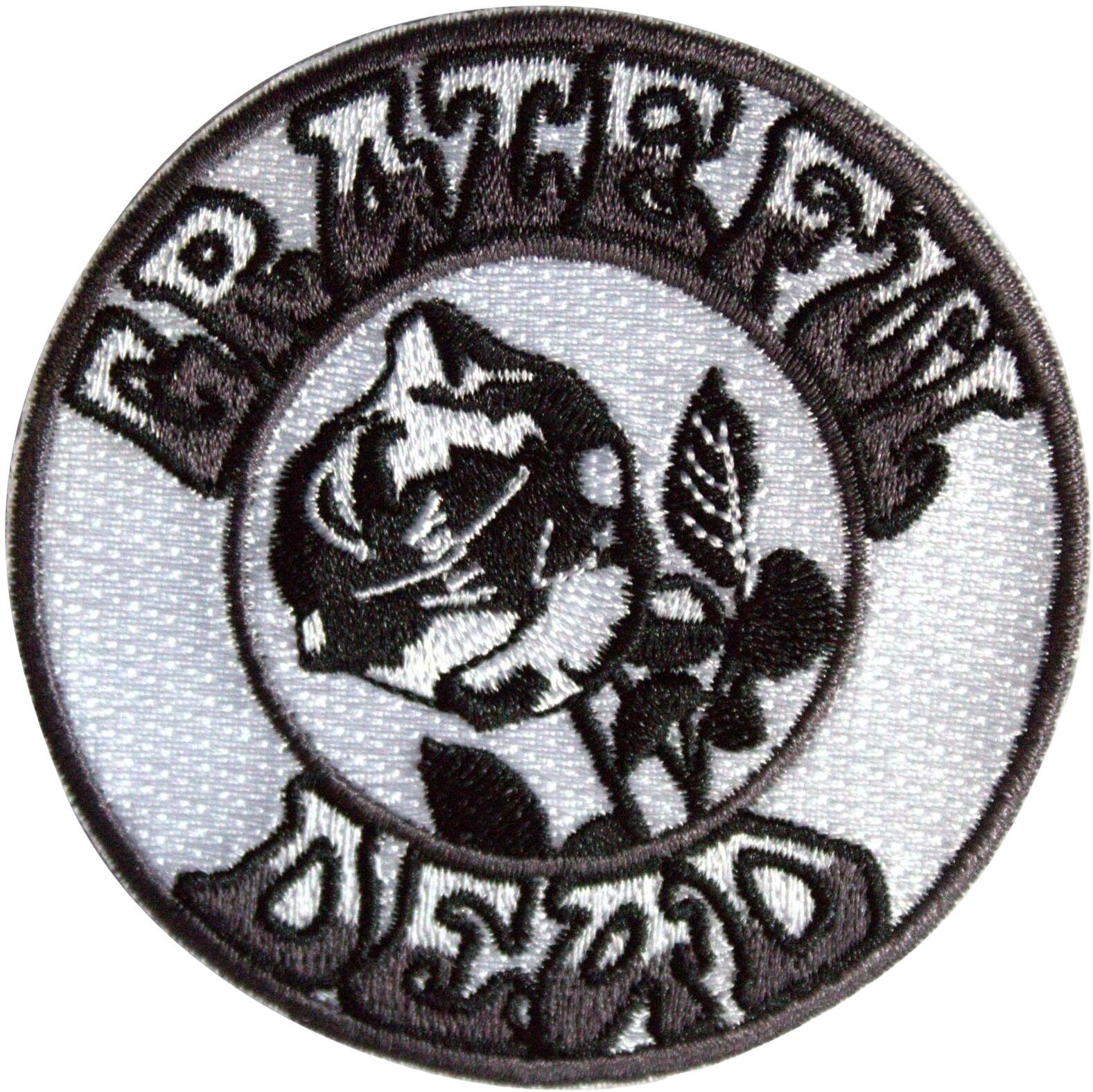 Aufnäher / Abzeichen Grateful Dead Black & White Rose Aufbügler