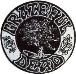Кръпка / значка Grateful Dead Black & White Bertha Circle Iron-On пластир
