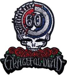 Кръпка / значка Grateful Dead 60th Anniversary Skull & Logo Iron-On пластир