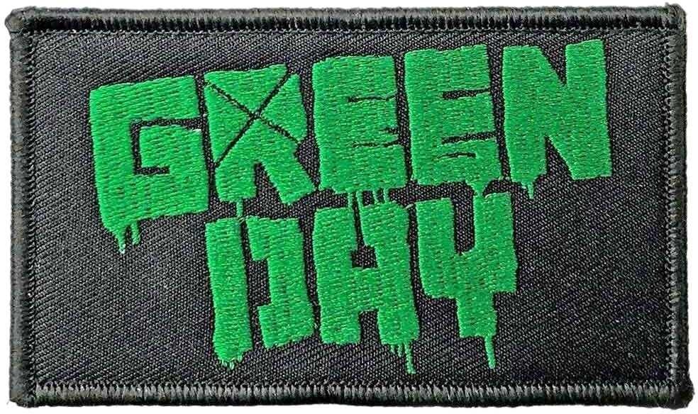 Obliž / Značka Green Day Logo Iron-On Patch