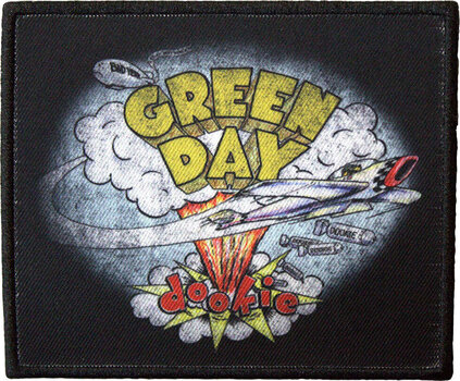 Petice / Insigna Green Day Dookie Plasture de călcat Black - 1