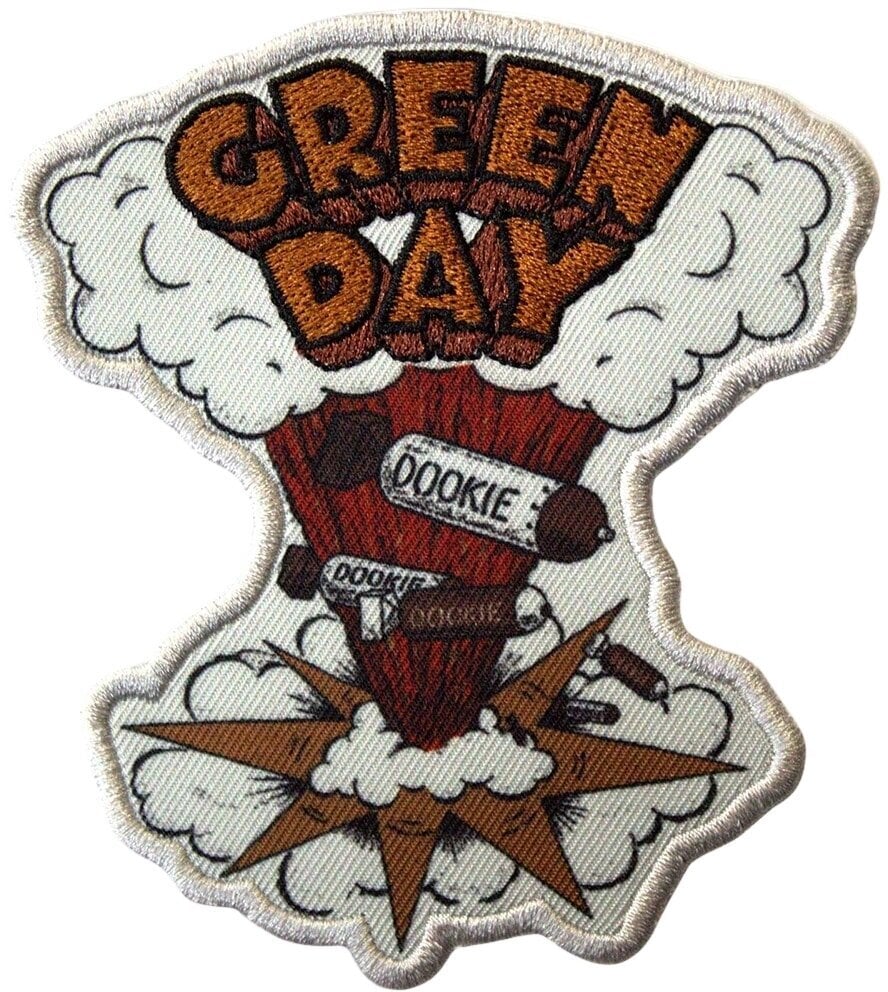 Кръпка / значка Green Day Dookie Bombs Iron-On пластир