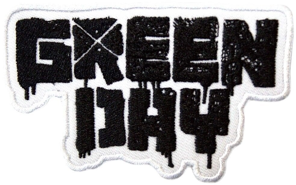 Toppa / Distintivo Green Day 21st Century Breakdown B&W Logo Toppa termoadesiva