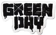 Green Day 21st Century Breakdown B&W Logo Aufbügler