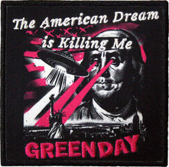 Кръпка / значка Green Day American Dream Iron-On пластир